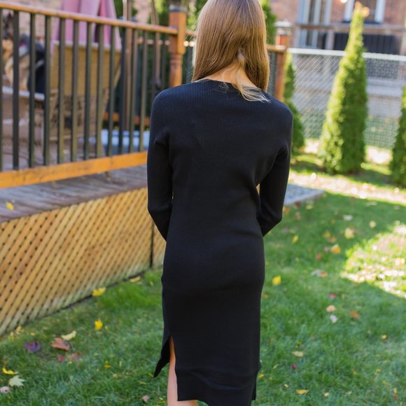 Long Wool Dress - Picture 13 of 15